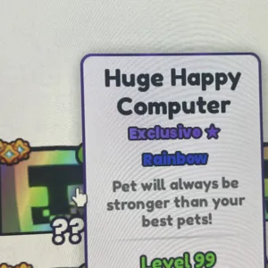 Huge Happy Computer