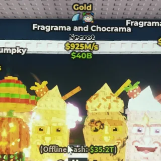 Fragrama and Chocorama 925M/S