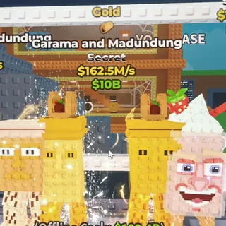 Gold Garama and Madundung 162.5M/s