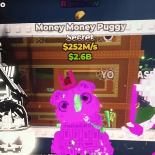 Rainbow Money Money Puggy