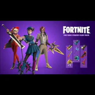 Fortnite - The High Stakes Club Pack