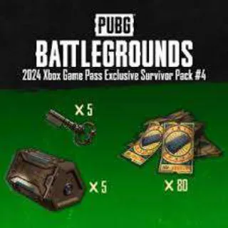 PUBG Battlegrounds Survivor Pack #4 [AUTO DELIVERY]