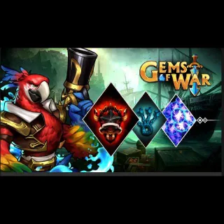 Gems Of War Captain Macaw Starter Pack