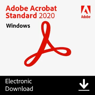Adobe Acrobat Standard DC (PC) 1 User 1 Month - Adobe Key - GLOBAL