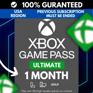Gamepass 1 Month Ultimate