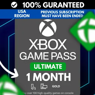 Xbox Game Pass Ultimate 1 Month