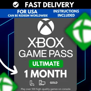 Xbox Gamepass Ultimate