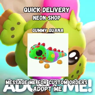 Gummy Guana x4 | Adopt me