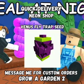 Venus Fly Trap Seed | Grow A Garden 2