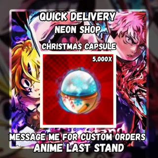 5000 (5K) Christmas Capsule (2025) - Anime Last Stand