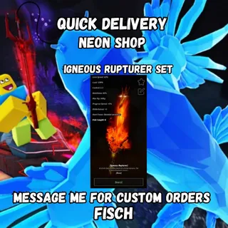 Igneous Rupturer Set | Fisch