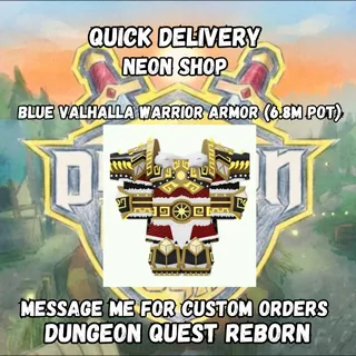 Blue Valhalla Warrior Armor | Dungeon Quest Reborn