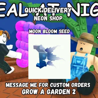 Moon Blossom Seed | Grow A Garden 2