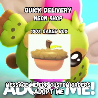 100 Oakee Box | Adopt Me!