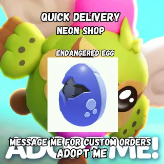 100x Endangered Egg | Adopt Me!