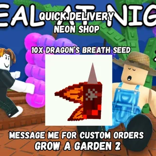 10 Dragon Breath | Grow A Garden 2