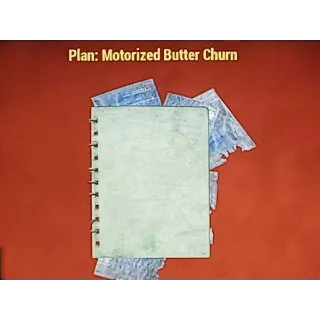 10x Motorized Butter Churn plans