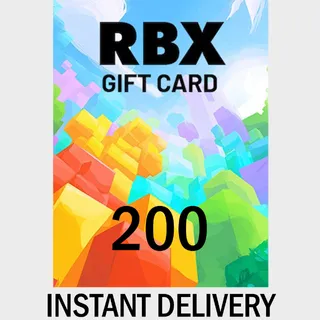 200 RBx - Digital Code - Autodelivery