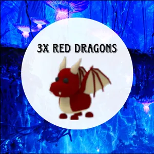 3x Red Dragons - AM