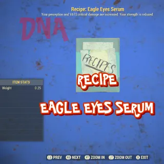 100 Recipe: Eagle Eyes Serum
