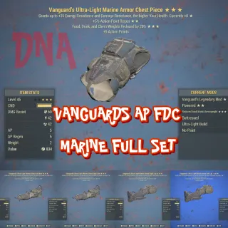 VAN AP FDC Marine Armor set 