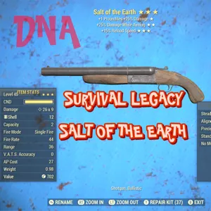 SALT OF THE EARTH Legacy