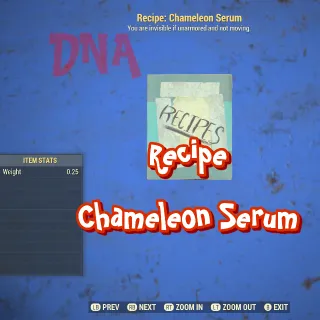100 Recipe: Chameleon Serum
