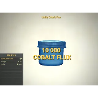 10 000 Cobalt Flux