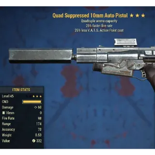 Weapon | Q2525 10mm Pistol