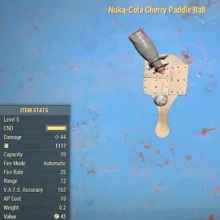 Weapon | Nuka-Cola Cherry Paddle