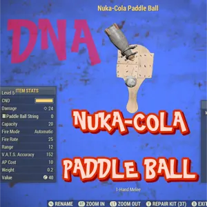 NUKA COLA PADDLE BALL