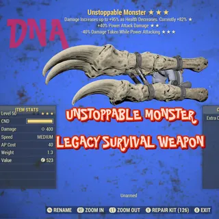 UNSTOPPABLE MONSTER