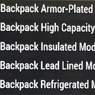 500 Backpack Plans ( 100 full sets) 