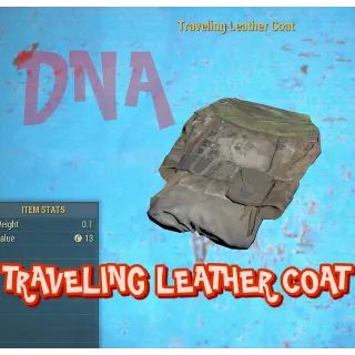 Traveling Leather Coat