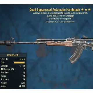 Weapon | QE25 Handmade Rifle