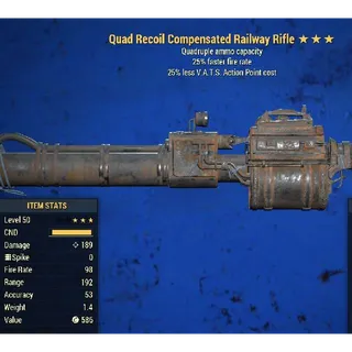 Weapon | Q2525 Railway Rifle