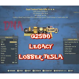 Q2590 LOBBER TESLA LEGACY LOB