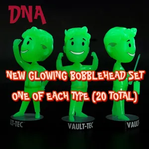 GLOWING BOBBLEHEAD SET