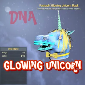 Fasnacht Glowing Unicorn