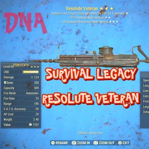 Resolute Veteran Legacy