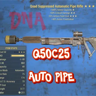 Q5025 Auto Pipe rifle