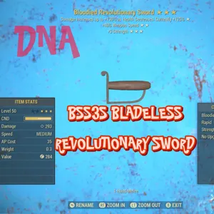 BSSS Revolutionary sword