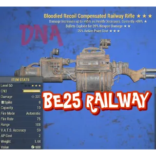 BE25 railway rifle