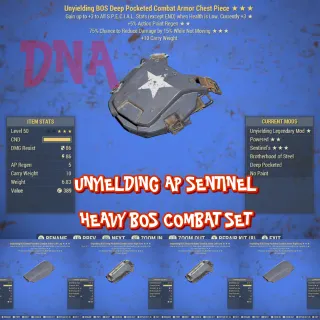 UNYIELDING AP SENT HEAVY BOS COMBAT 