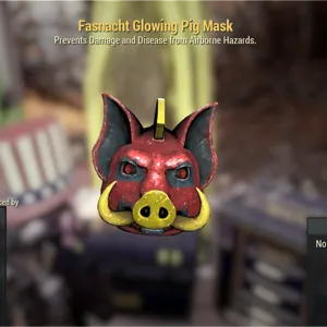 Glowing Pig Mask 🐷