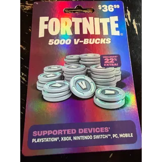 Fortnite 5000 V-Bucks