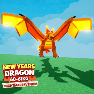 🐉 NEW YEARS DRAGON 💥60-61KG🔥 NIGHTMARE/VENOM ⚡ INSTANT DELIVERY