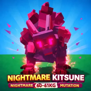 ❤️⛩️60–61KG RED KITSUNE 🦊⛩️❤️ ⚡ INSTANT DELIVERY