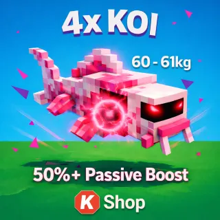 🐟✨ NIGHTMARE KOI — 4x MAX PASSIVE 50%+ ✨🐟