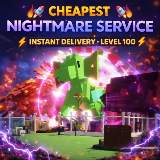 🚀 CHEAPEST NIGHTMARE SERVICE 🚀 + LEVEL 100⚡